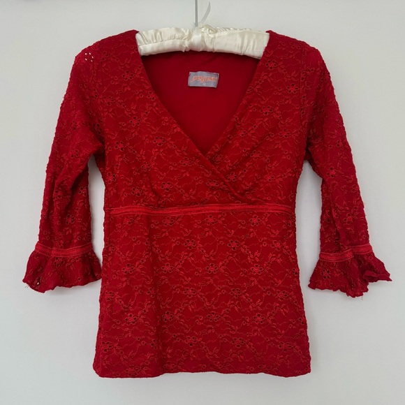 Vintage Eyelet Top - Picture 1 of 3